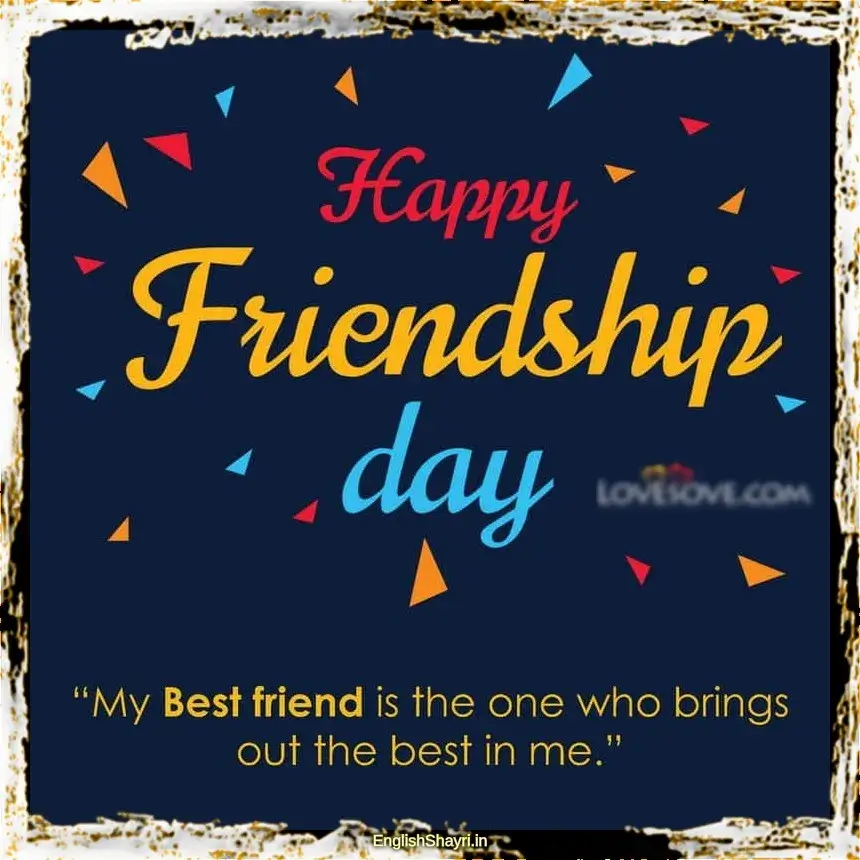 friendship day shayari in english with images