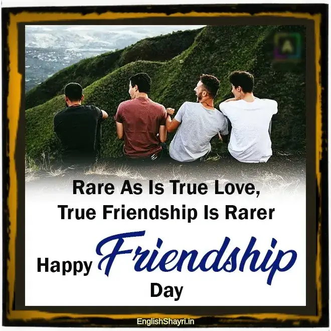 friendship day shayari in english with images