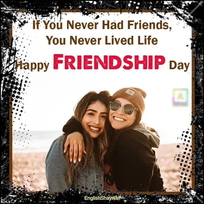 friendship day shayari in english with images