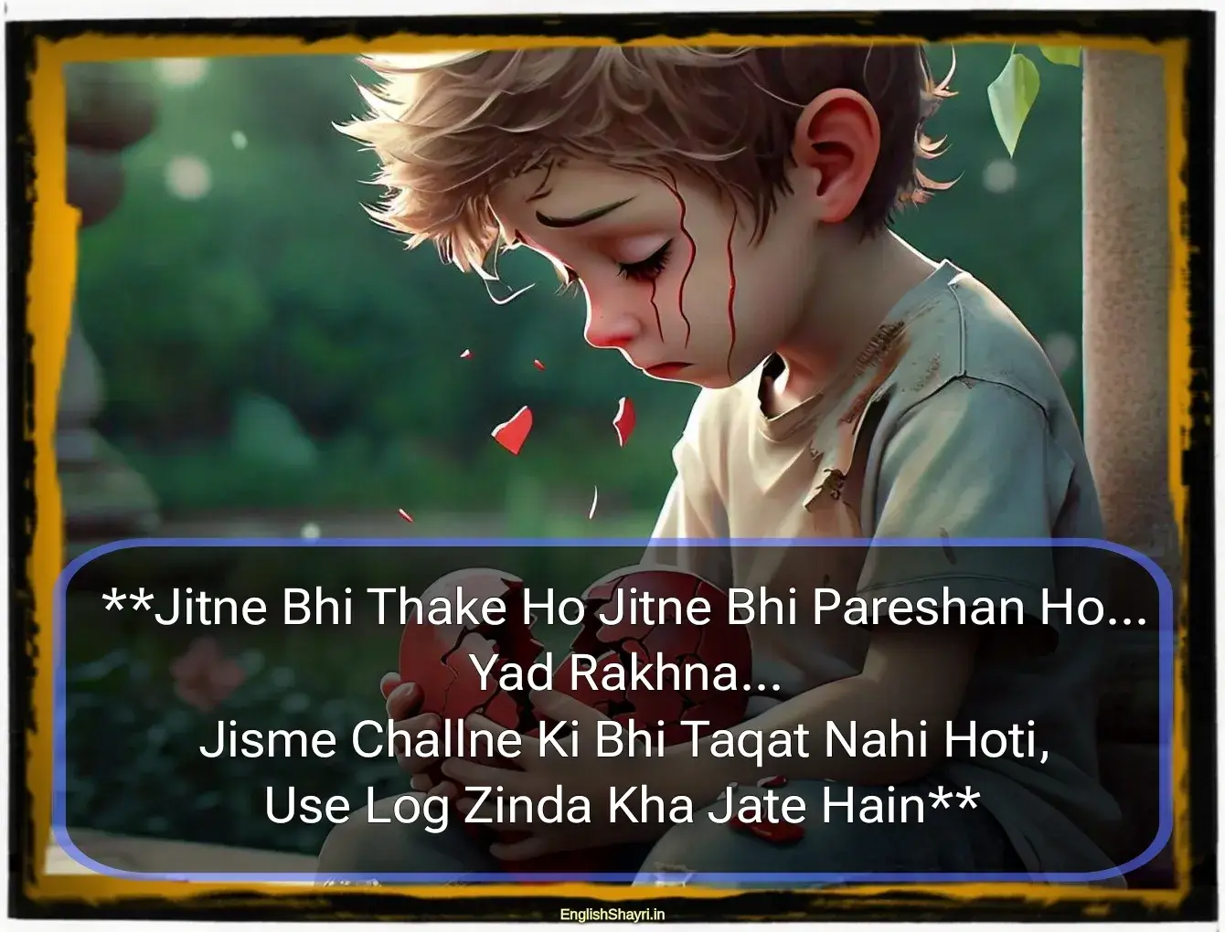 sad shayari english in hindi