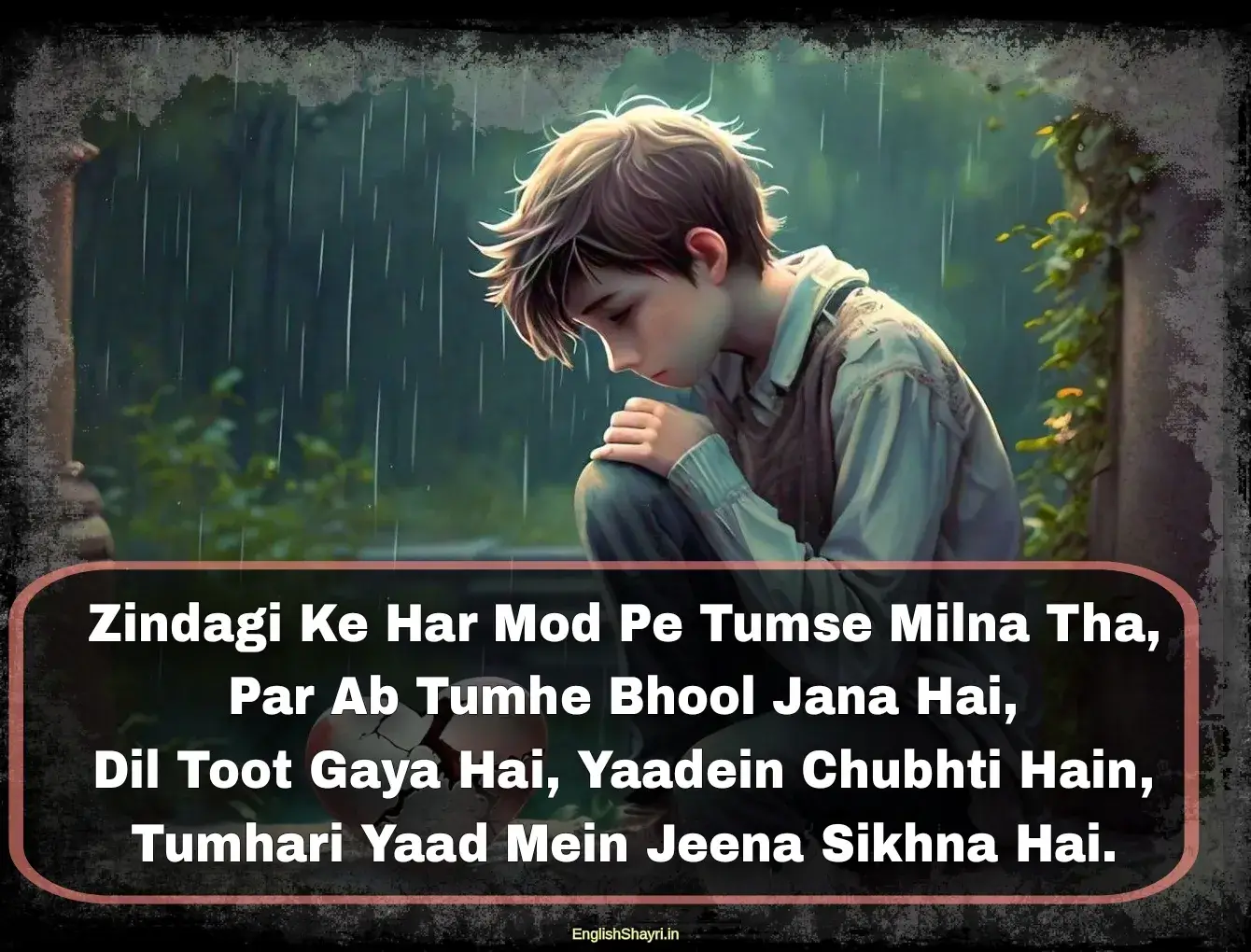 sad shayari english in hindi