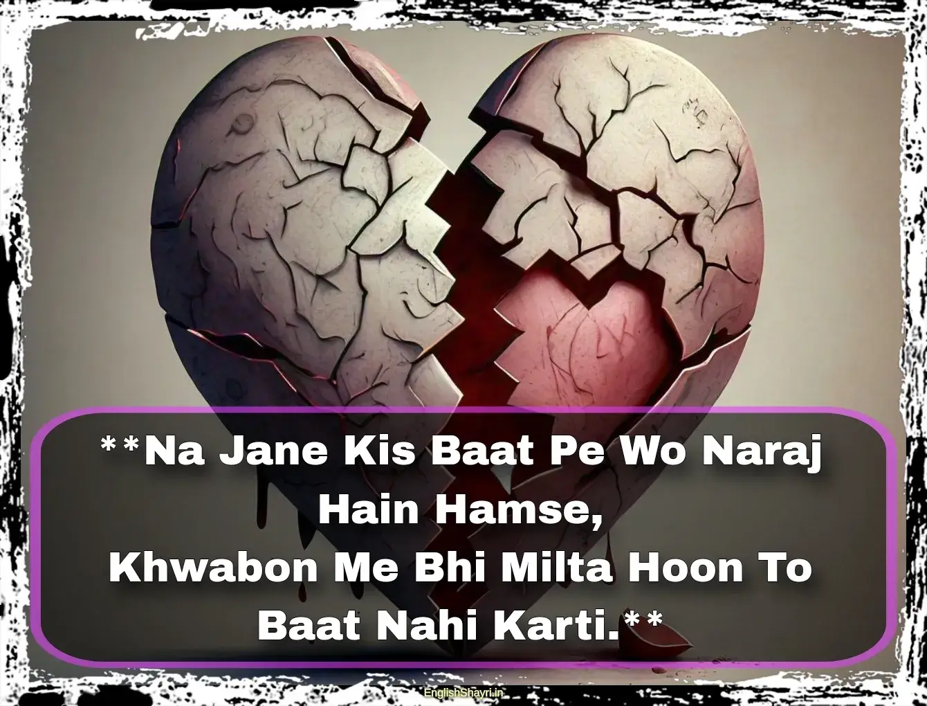 sad shayari english in hindi