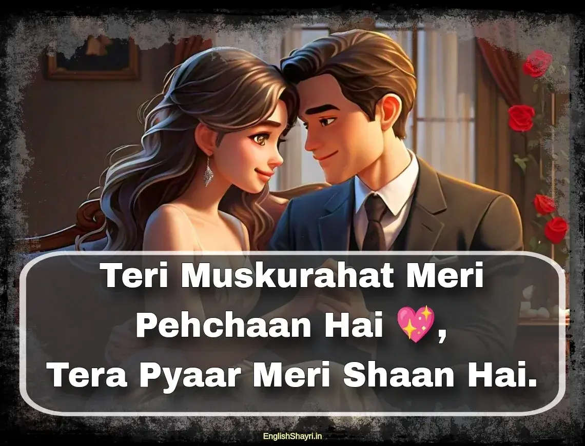 2 line love shayari in english