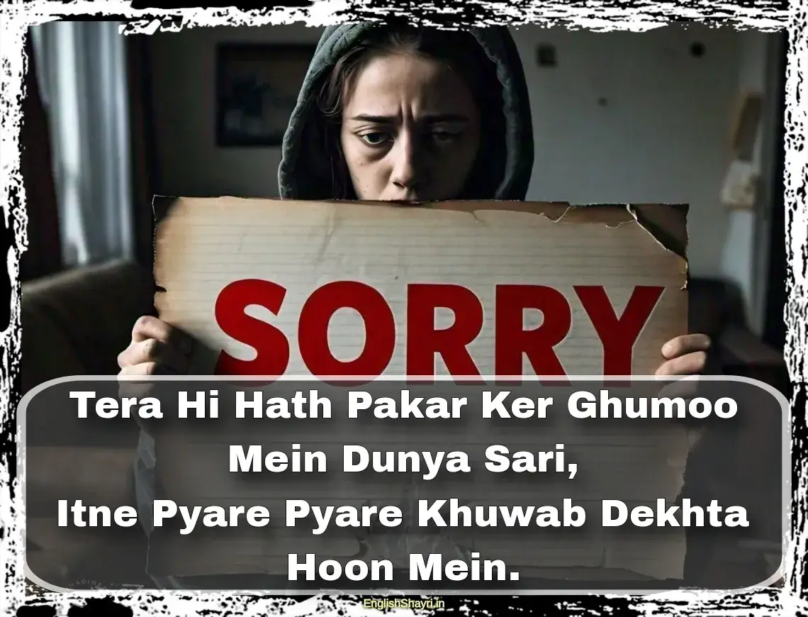 feeling sorry shayari