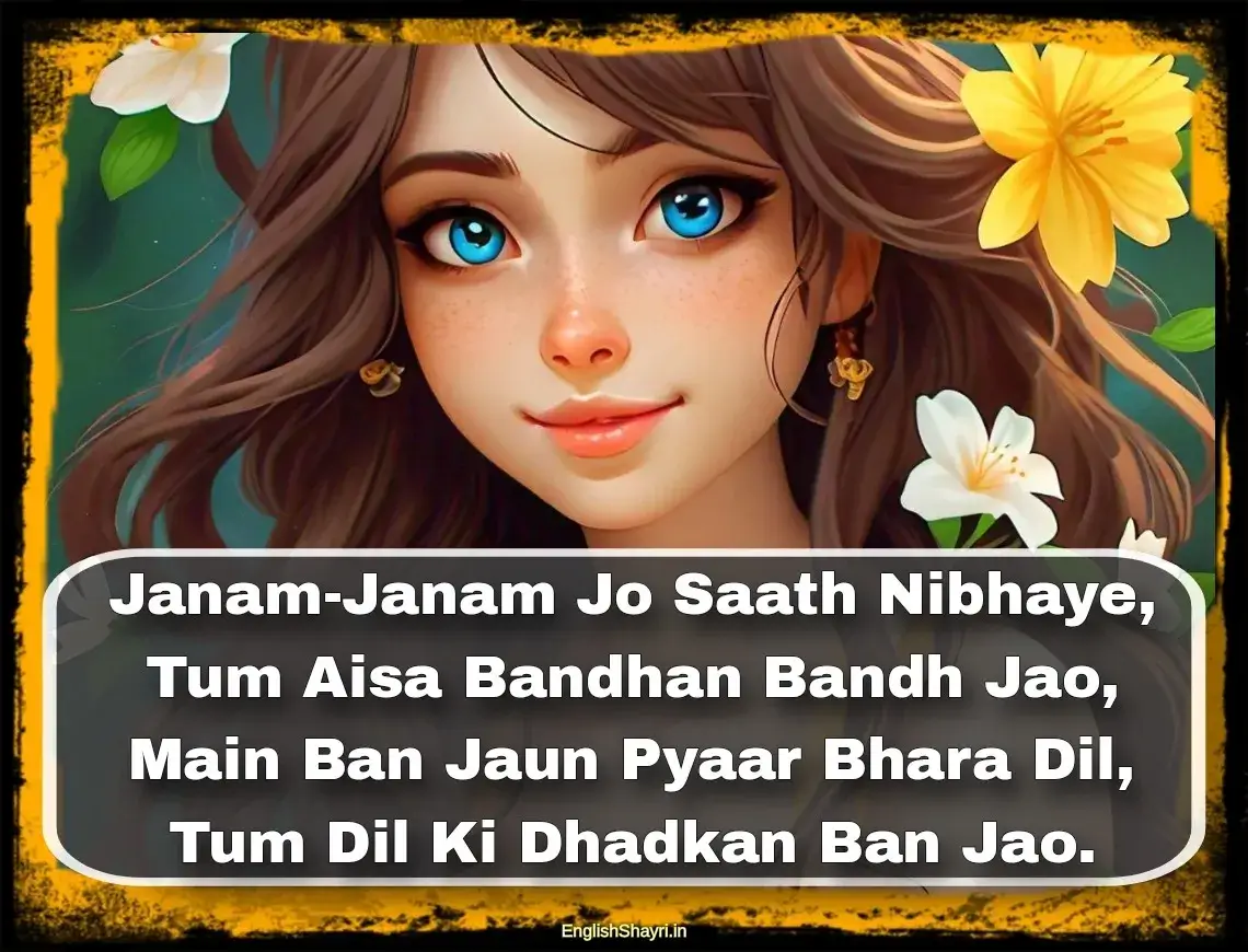 first love shayari for girlfriend