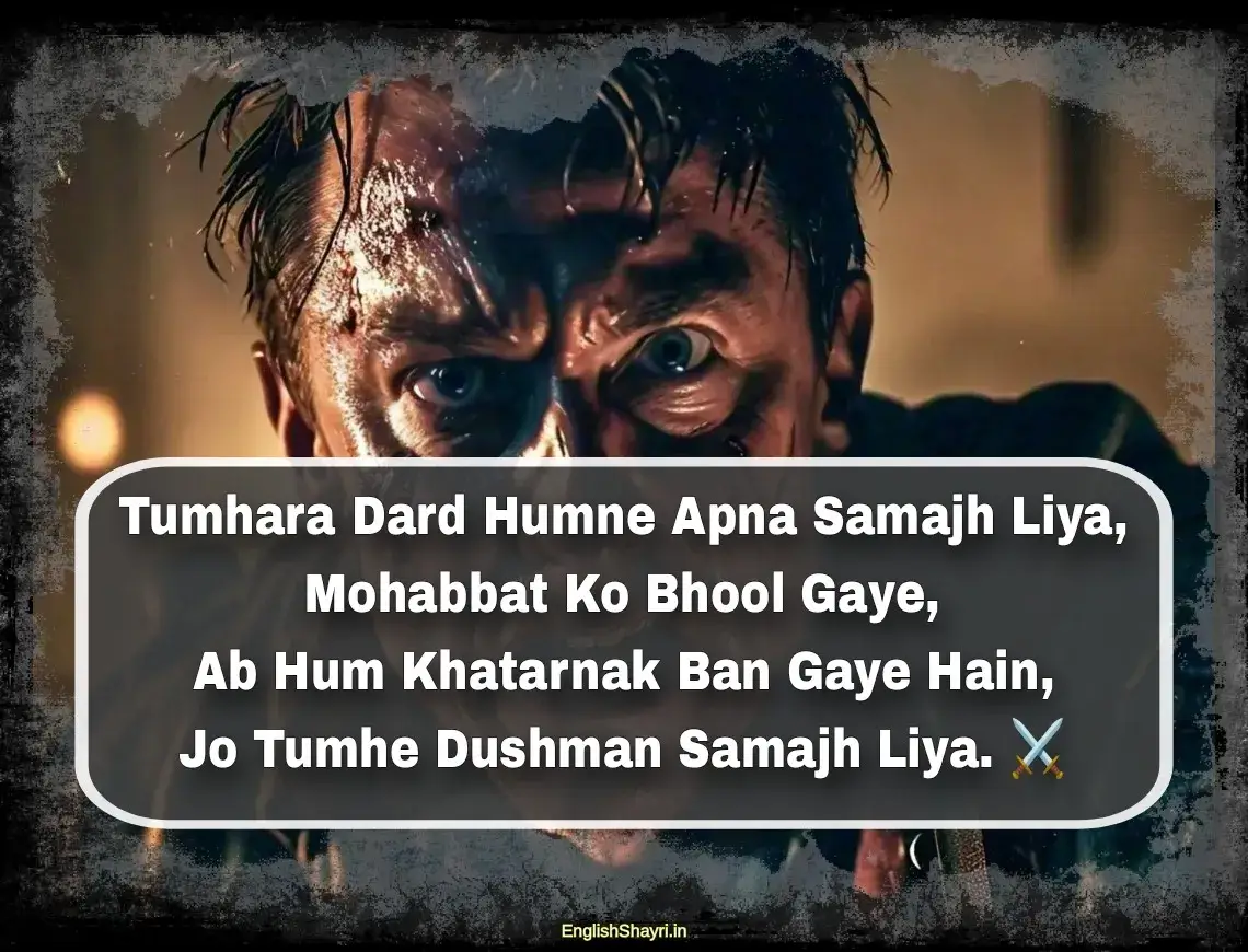 khatarnak shayari 2 line