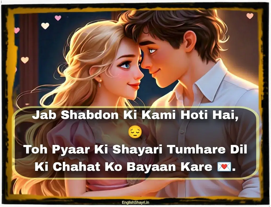 heart touching 2 line love shayari