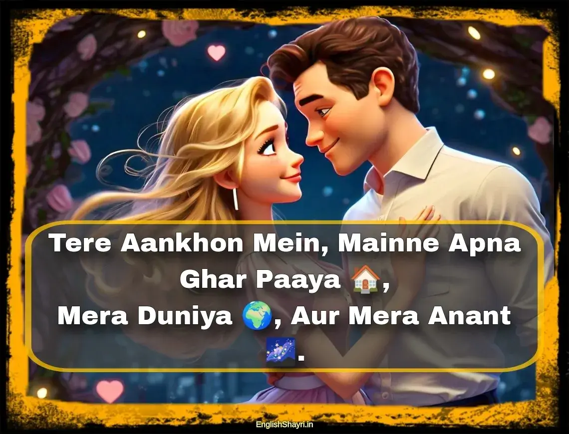 heart touching 2 line love shayari