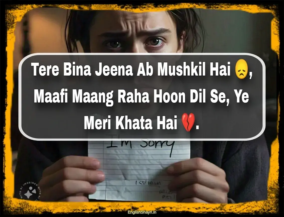 maafi shayari in hindi