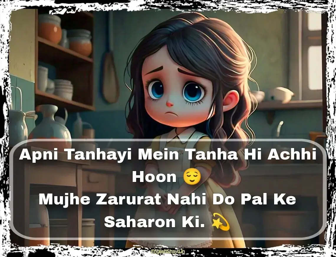 mood off shayari girl