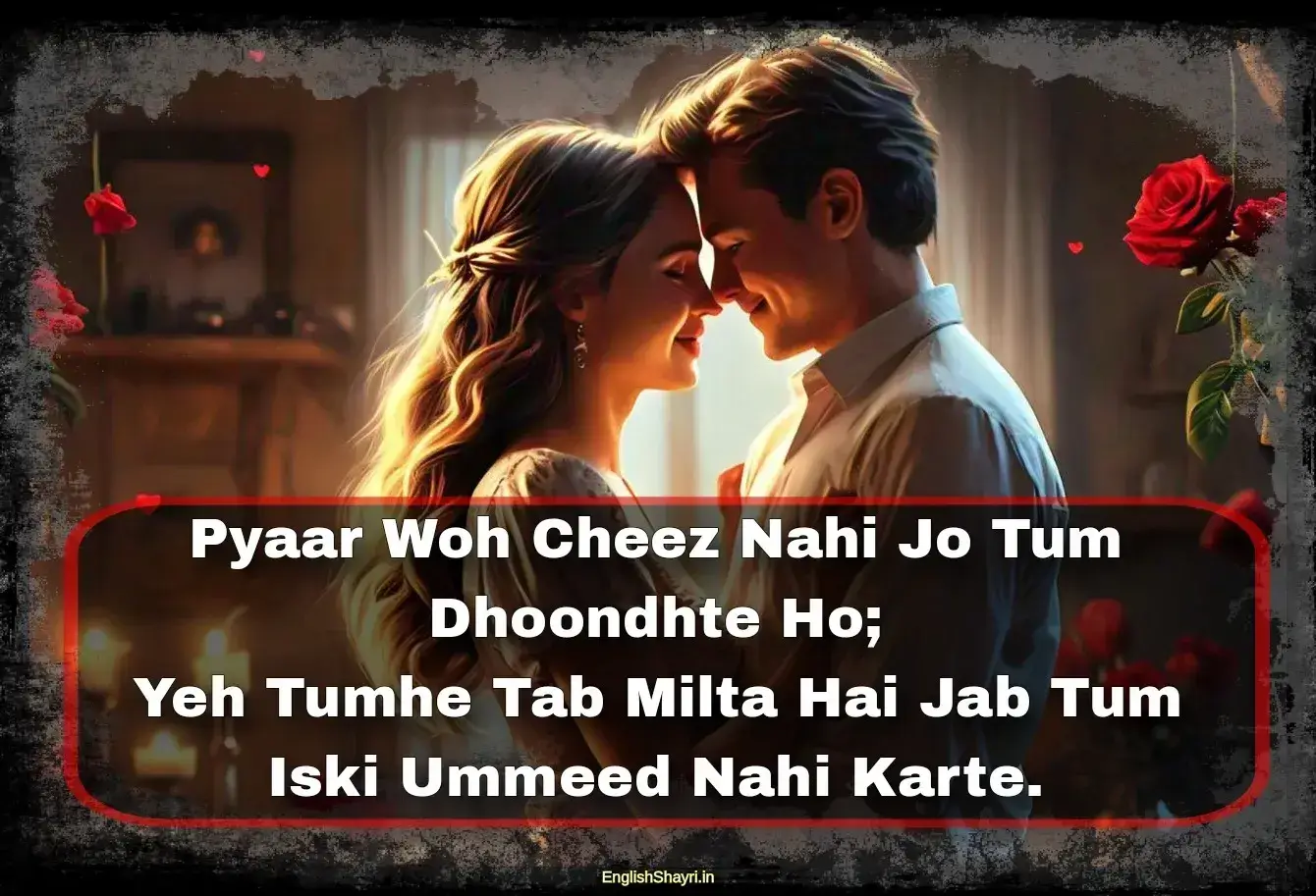 short love shayari in hindi english