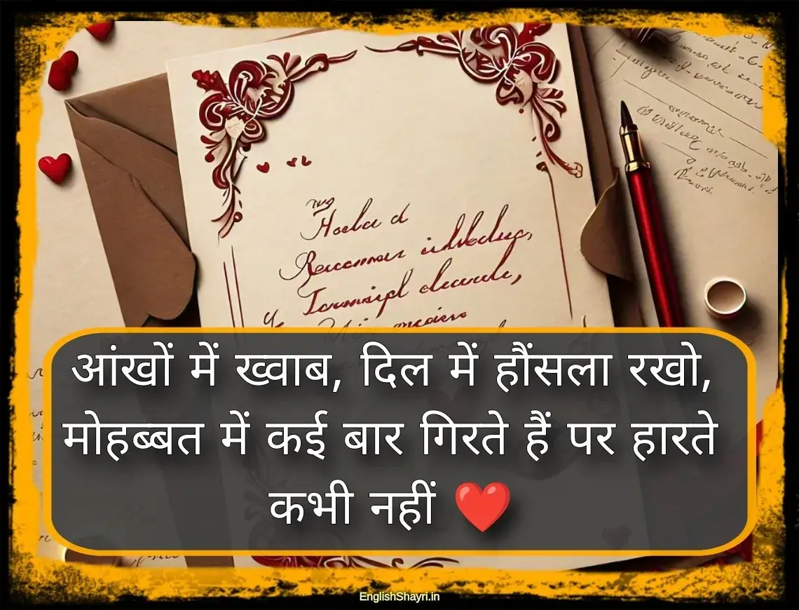 love motivational shayari