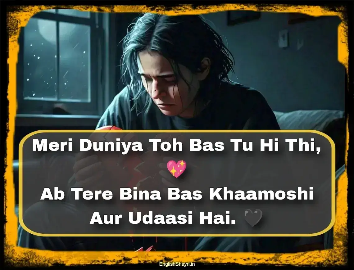 breakup sad shayari