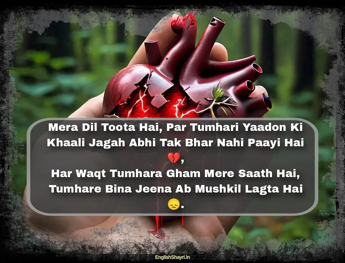 broken heart shayari