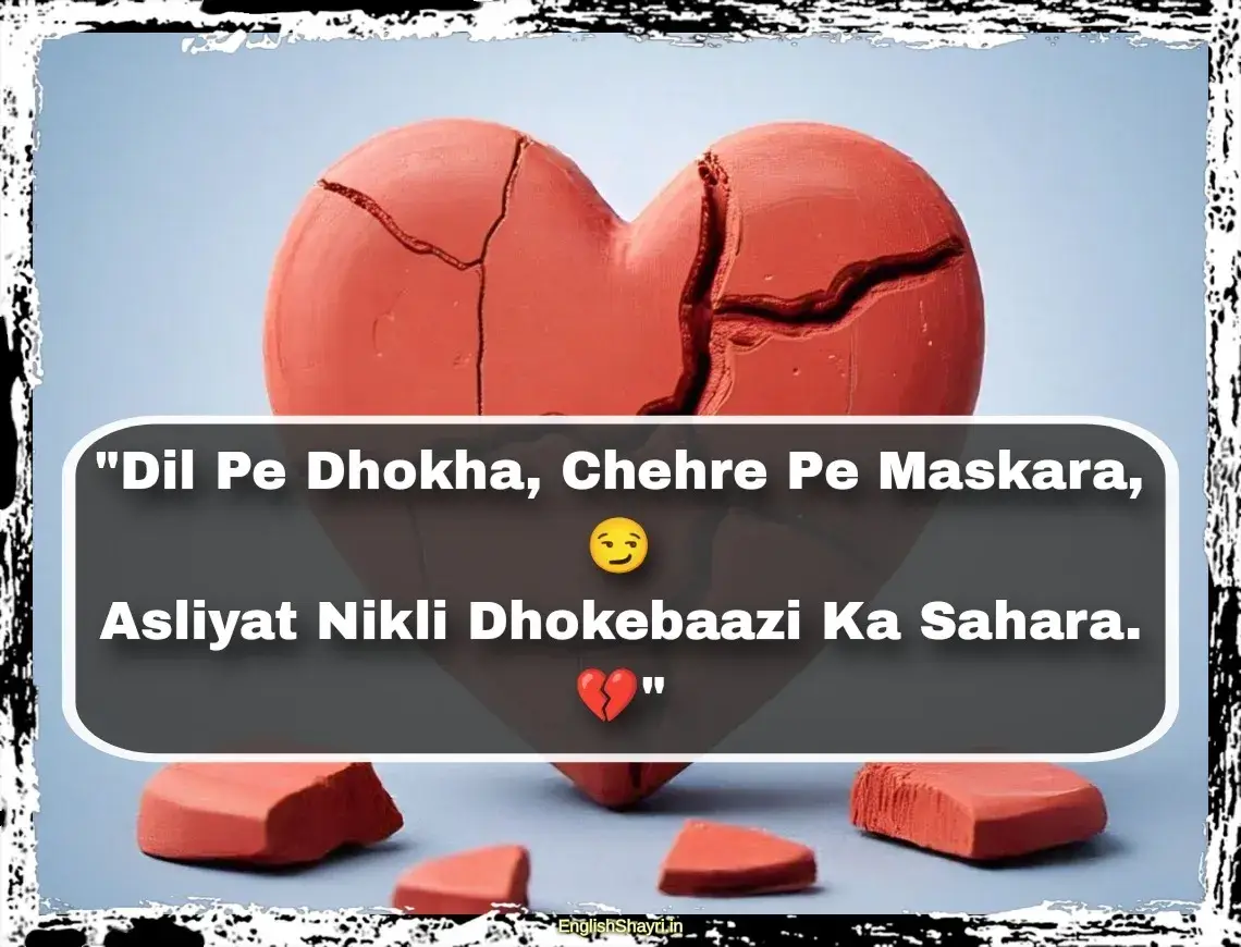 dhokebaaz shayari in english