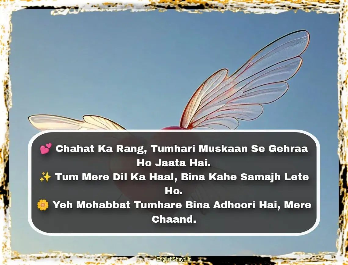 love shayari urdu in english