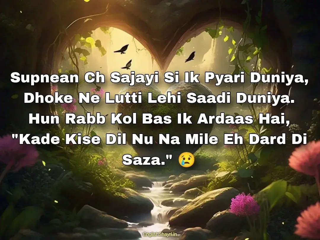 love dhoka shayari in punjabi