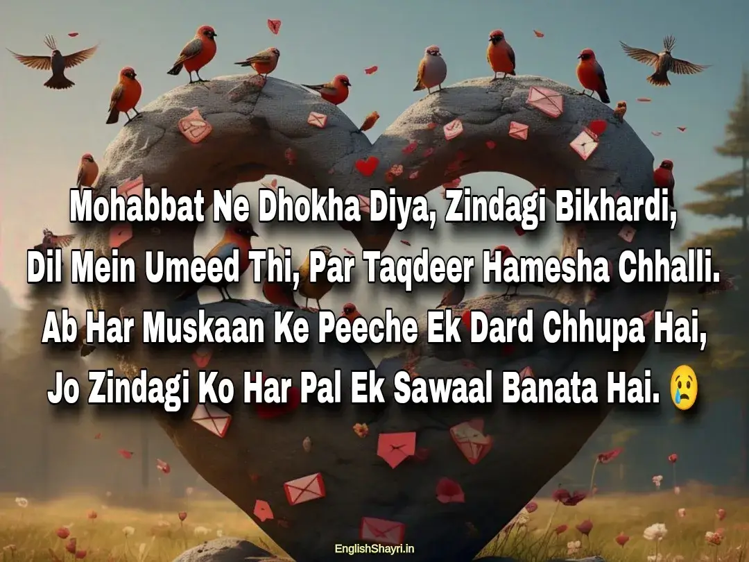 love dhoka shayari on life